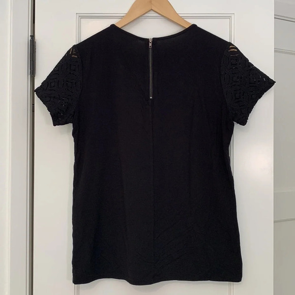 Black Market & Spruce Short Sleeve Lace Top (Small) - Picture 5 of 5
